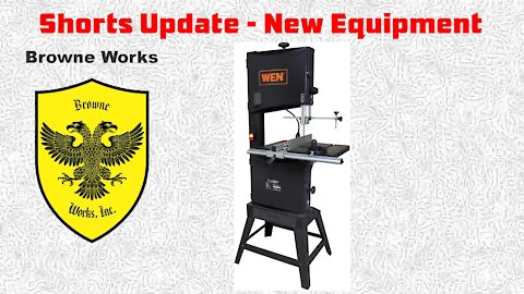 Shorts Update - New Equipment in the shop - WEN 3966T