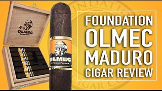 Foundation Olmec Maduro Cigar Review