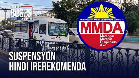 Suspensyon ng klase at trabaho, hindi irerekomenda ng MMDA