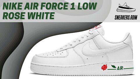 Nike Air Force 1 Low Rose White - CU6312-100 - @SneakersADM