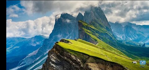ALPS & DOLOMITES (Drone + Time lapse) Heavenly Nature Relaxation 5 Minutes Short Film In 4K UHD