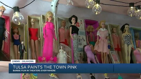 Tulsa paints the town pink for the Barbie movie