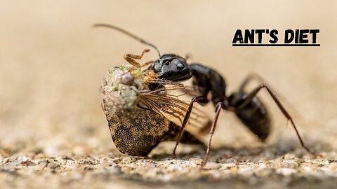 What Does An Ant Eat