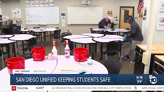 San Diego Unified working to keep kids safe