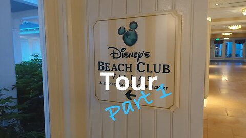 Disney's Beach Club Resort Tour Part 1