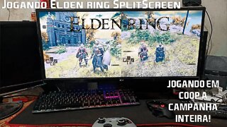 ELDEN RING - Tutorial de Como jogar em SplitScreen e jogar sem as restrições do cooperativo!