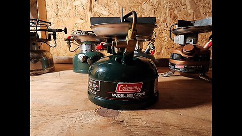 Coleman Single Burner Stoves. The 500, 502, 508, 533 and the exponent Feather 442. Part Two.