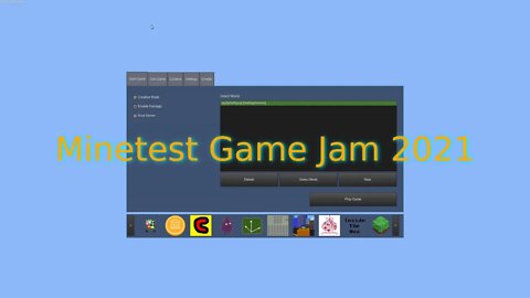 Minetest Game Jam 2021 | Holiday Horrors (Placed 21st)