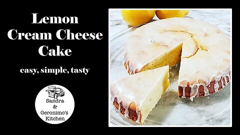 Lemon Cream Cheese Cake