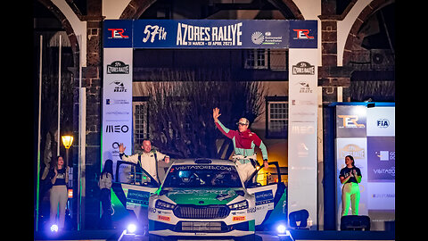 LIVE: Azores Rallye Ceremonial Start - Ponta Delgada Azores Portugal - 30.03.2023