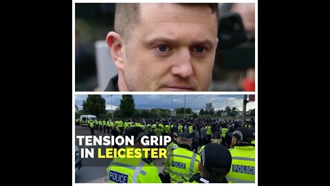 Tommy Robinson Take on muslim -hindus clashes and tension in Leicester