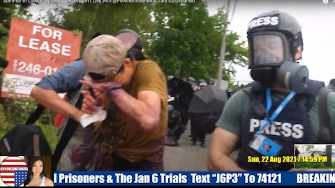 ANTIFA Attacks Protesters In Portland - PART 3