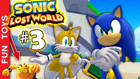 🔵 SONIC LOST WORLD #3 - O Sonic atrapalhou o EGGMAN, mas isso pode ter consequências inesperadas!🤦‍♂