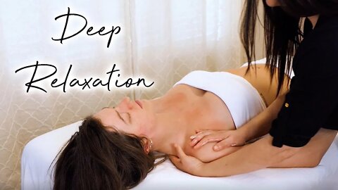 HD Massage Therapy for Deep Relaxation, Neck, Pecs, Arms & Wrists, Techniques, How to, Sleep Aid