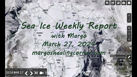Sea Ice Weekly Report with Margo (Mar. 27, 2024)