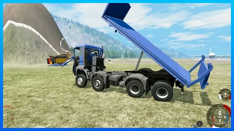 Cars vs Giant Bulge, Cars vs Giant Pit #315 – BeamNG Drive Crashes