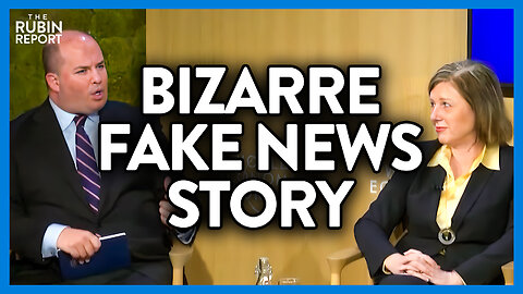 Watch Disgraced CNN Host Bore WEF Panel with His Bizarre Fake New Story | DM CLIPS | Rubin Report