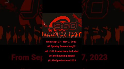 J360 Monster Fest 23 - All Spooky Season Long #entertainment #event