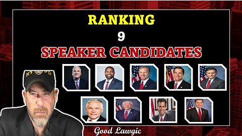 The Following Program: Ranking The 9 Speaker Candidates