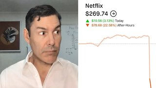 Netflix Collapsed...Is The Stock Market Bubble Beginning To Pop?