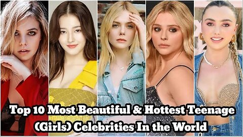 top 10 most beautiful & hottest young female models in the world