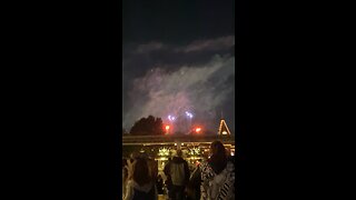 fireworks in Disneyland