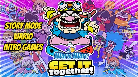 WarioWare: Get it Together * Story Mode | Wario - Intro Games