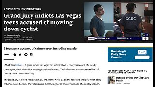 Grand jury indicts Las Vegas teens accused of mowing down White cyclist