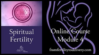 Module 4 ~ Spiritual Fertility Online Course
