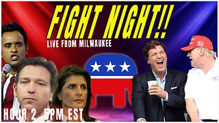 FIGHT NIGHT: GOP Debate Vs. Trump/Tucker Happens Tonight | Ep 612 | This Is My Show With Drew Berquist