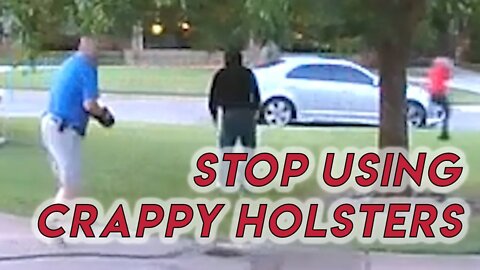 Stop Using Crappy Holsters | Holster Fail During Draw in DGU Incident + Giveaway