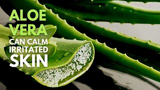 Aloe vera Can Calm Irritated Skin