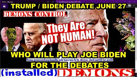 Trump/ Biden Agree On 2 Debates - Don't Believe This