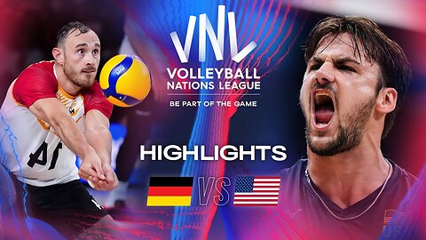 🔴 Men's VNL 2024 | Highlights | Week 3 | GER vs. USA