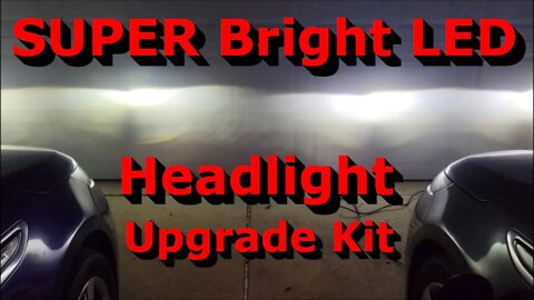 Super Bright LED Headlight Upgrade Kit - Auxito LED Light DD-Y13