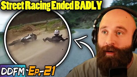 Motorcycle SPLIT IN HALF! KTM RC390 vs Guardrail, & Motorcycle Crashes Reviewed / Riding SMART 21