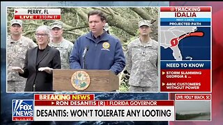 Ron DeSantis Puts Potential Looters On Notice!