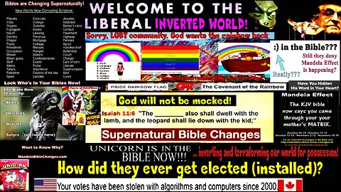 Bibles are Supernaturally Changing. How to Proceed? (Please see Mandela Effect links in description)