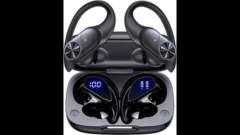 Bluetooth Headphones Wireless Earbuds 80hrs Playtime Wireless Charging Case