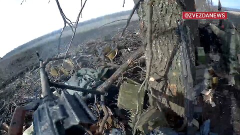 VDV clear out a Ukrainian strong point on the Scatovo-Kremannaya axis