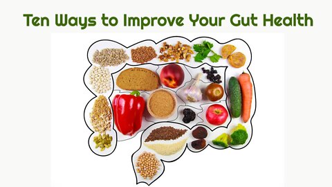 Ten Ways to Improve Your Gut Health : The Gut Brain Connection