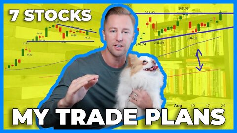 HOW TO TRADE MY TOP 7 STOCK PICKS HEADING INTO NEXT WEEK | Weekly Scan EP 025