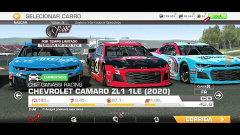 GUIGAMES - Real Racing 3D - Nascar - Daytona - Ford Mustang 2020