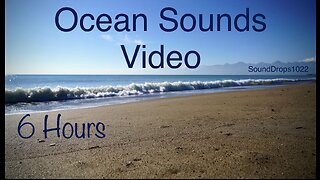 Clear Your Mind From 6 Hours Of Beach Sounds