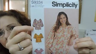 Sewing Simplicity 9334 Pullover Top. Tips and Review