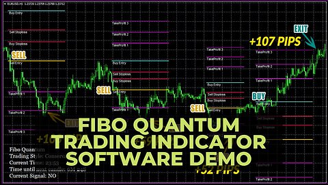 Fibo Quantum Trading Indicator Software Demo