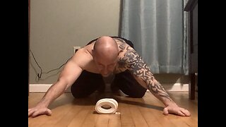 Day 18 cold plunge/push-up challenge