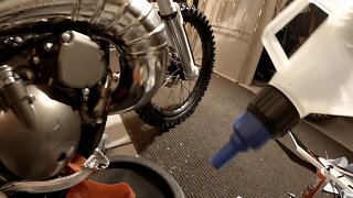 2021.5 GPX Moto TSE250R - Changing the Oil!