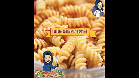 Tomato pasta with veggies