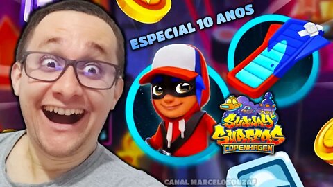 Especial de 10 Anos do Subway Surfers em Copenhagen 2022